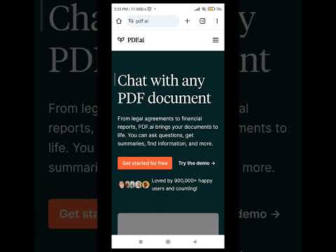 Study easily with the help of pdf ai #viral #tech #ai #trending #pdfai @dbliac665