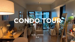my 62-sqm condo/apartment tour (pet-friendly) | Makati City, Philippines 🇵🇭