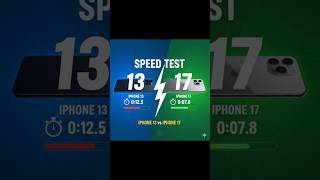 🔥 iPhone 13 vs iPhone 17 Speed Test ⚡ | USA Edition 🇺🇸 | Shocking Results! 📱🚀