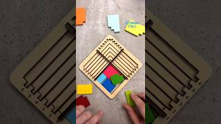 Expand the bars to build the 7 levels in this puzzle. #puzzlesolving