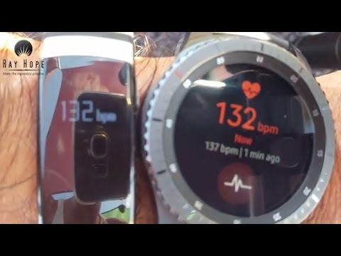 Samsung Gear S3 Heart Rate measuring comparison with ECG technology and manual method
