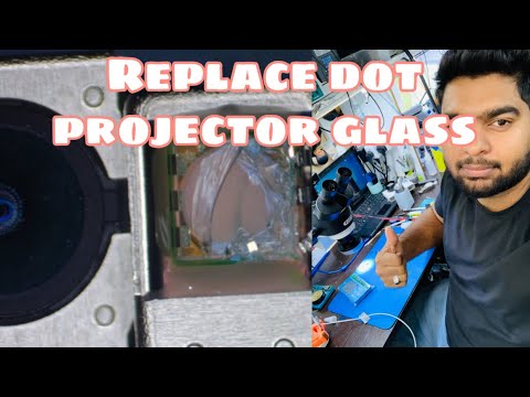 Replace IPhone X dot projector glass separately 🇱🇰🇱🇰🇱🇰