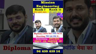 LEET Coaching Center | BTech After Diploma | Lateral Entry | CUET | DTU | IGDTUW | USICT | #leetexam