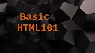 How to make your very own amazing Website! |Basic HTML101|