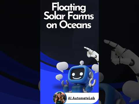 Floating Solar Farms Are Powering the Future! This Floating Tech #foryou #trendingshorts