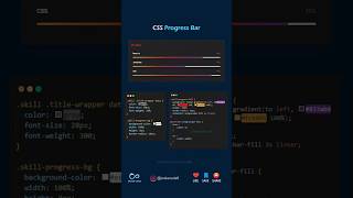 Responsive Progress Bar Using #html and #css #ProgressBar #webdev #coding #frontend #js #csstips