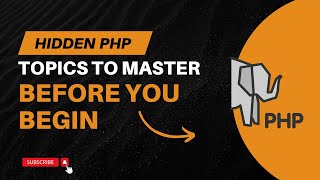 Essential PHP Topics to Explore Before You Dive In #php #phpprojects #phpcourse