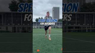 Speed Session For Defenders@TeamVKTRY #defender #speedtraining #speeddrills #footballdrills