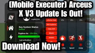 Arceus X 3 0 Roblox Mobile Executor Full tutorial + Showcase with proof
