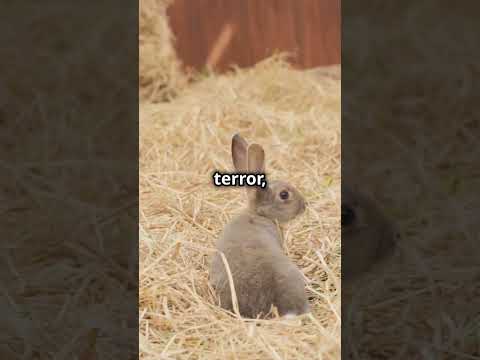 Napoleon Attacked by Rabbits While Celebrating Victory in Epic Battle
