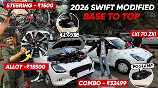 Swift 2026 Base To Top ✅ Swift Lxi To Zxi 2026 ✅ Swift Modified 2026 🔥 Swift Foglamp🔥Swift Rear ac ✅