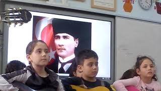 Ünye Atatürk Ilkokulu gitar kursu İzmir Marşı