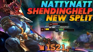 NattyNatt and ShendingHelp face off against the new split