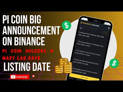Big New About Pi Coin  | Listing Date 2025