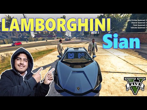 Gta 5 Lamborghini Sian || Michael gifts Lamborghini to Franklin || Gta 5 Roleplay | Urdu / Hindi
