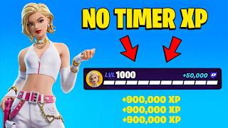 BEST LEGIT *NO TIMER* FORTNITE XP MAP to FARM & LEVEL UP FAST in FORTNITE WINTERFEST! (180,000!)