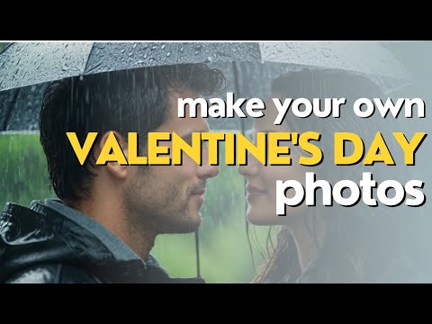 How to make happy Valentine’s Day images?