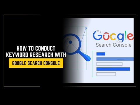 Google Search Console For Keyword Research