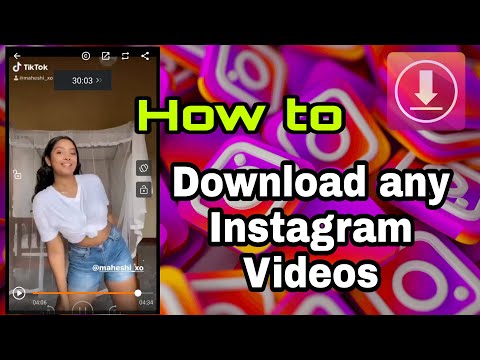 Download any Instagram video, photo for Free