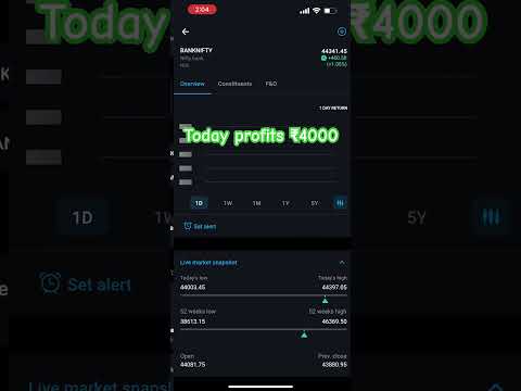 Today profits ₹4000 #nifty#nifty50#trading#profit#funny#shorts#banknifty#reels#profit#tradingmemesng