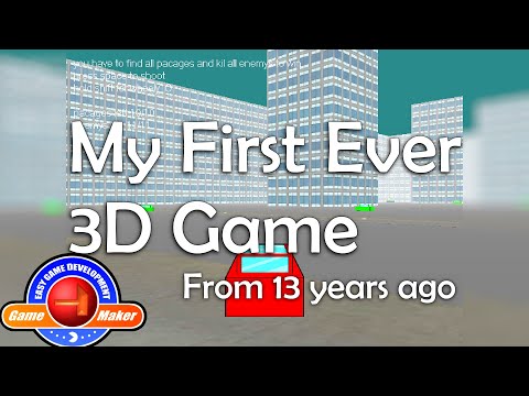 My First Ever 3D Game Maker Game
