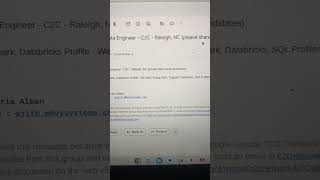 #aws #dataengineering #shorts #usitrecruiter #usitrecruiting #c2c #contractjobs #USAJobs