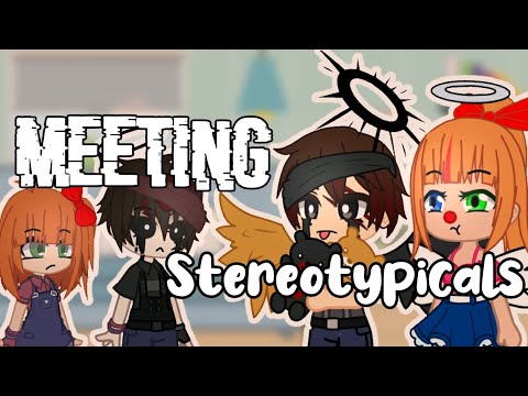 Afton Family Meet Their Stereotypical AU | GC fnaf | It's knsita