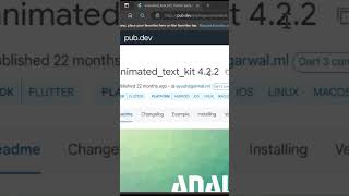 Text animation in flutter #appdevelopment #flutter #flutteranimation #balochcodes