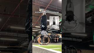 IMPOSSIBLE Anime Calisthenics Challenge 🤯 #calisthenics #motivation #gymmotivation #gym
