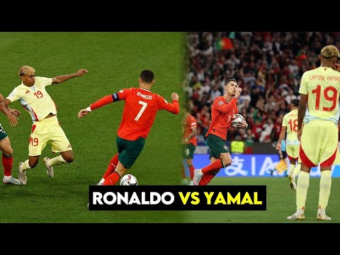 Cristiano Ronaldo vs Lamine Yamal | Goat vs Rising Star ⚽🔥