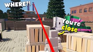 Using A 500 IQ Hiding Strat... Hide And Seek