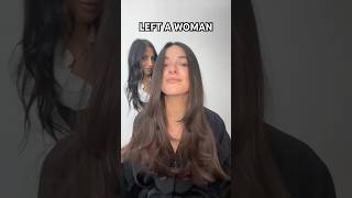 HAIRCUT TRANSITION! LONG FACE FRAMING LAYERS #haircut #transition #hairtransformation #hairtok