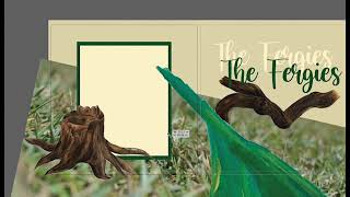 DVB102 - Image Design and Production - Record Cover Design 'The Fergies'  Process video