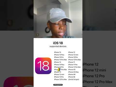 Is Your Iphone Getting IOS 18?🤷🏾#youtubeshorts #ios