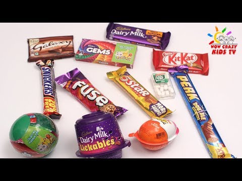 KINDER JOY AND OTHER CANDIES SURPRISE OPENING