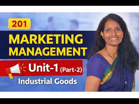 Marketing Management 201 Unit 1 Part 2
