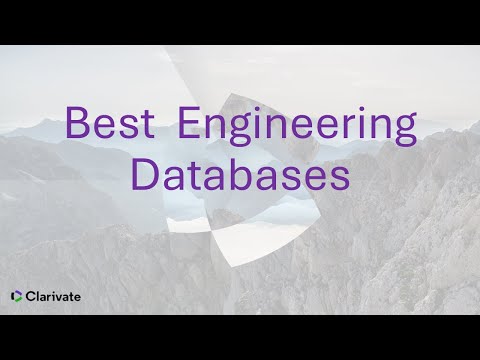 Best Engineering Databases