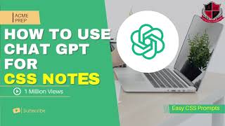 CHAT GPT Prompts for CSS Study | CSS Islamic Studies 30 seconds Prompt #css #cssislamiat