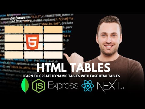 12-  HTML Tables for Beginners -Learn How to Build Effective HTML Tables in Urdu / Hindi