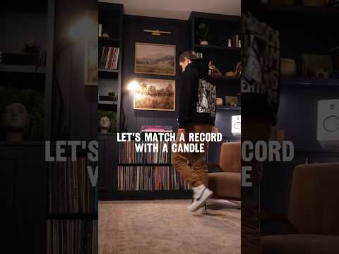 Match a record with a candle #vinyl #vinylrecords #adaytoremember #vinylcollection
