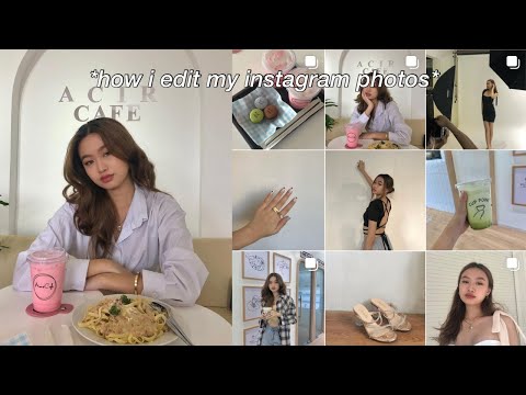 how I edit & organize my instagram photos 🎞 (feed planning, location & tips!)