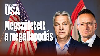 Történelmi csúcs: Orbán Viktor és Szijjártó Péter Washingtonból – ÉLŐBEN a Mandineren