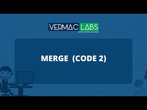 Vermaclabs - Programming Languages and their uses - Merge Code 2 | Part 3/6