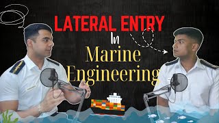 Lateral Entry in Marine Engineering | Diploma Cadet shares his Experience