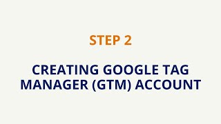 Step 2 of 5: Creating a Google Tag Manager Account [Tagalog] | Initial Tracking Setup