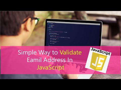 How To Validate An Email Address In JavaScript Using Regex