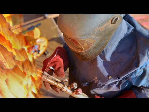 Extreme Industrial Work at the Shipyard