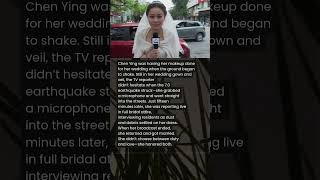BRIDE REPORTS EARTHQUAKE IN WEDDING DRESS 🫡❤️🌟
