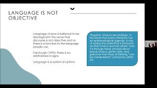 Critical Discourse Analysis by Samuel Bennett