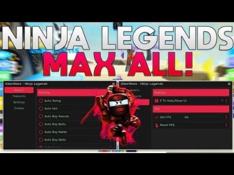 Ninja Legend Max All Script (No Key) | Pastebin | For @SarthakGladiator
